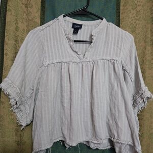 Daytrip Cream Women's Blouse